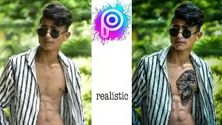 PicsArt tattoo effect ||  realistic (2020 )
