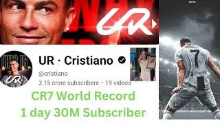 Cristiano Ronaldo's YouTube Debut Shatters Subscriber Records Worldwide