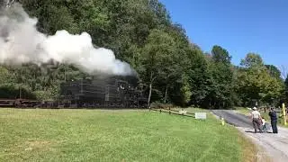 Cass Scenic Railroad Shay 11 a short chase