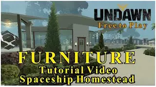 FURNITURE TUTORIAL - UNDAWN Part 1