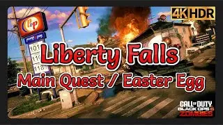 Call of Duty®: Black Ops 6 🧟‍♂️ Liberty Falls Main Quest Guide ◈ PS5 🎮【4K 🇩🇪 120ᶠᵖˢ】