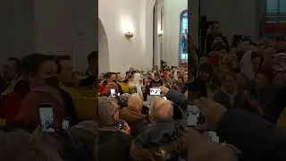 1 января 2023 года Георгиевский собор Одинцово, приезд Святейшего Патриарха Кирилла.