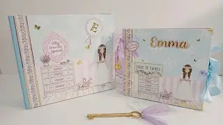 Libro 3 y caja a juego para Emma