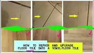 vinyl Floor  tile (UPGRADE   Floor  Tile)磁磚升級貼防水木地板