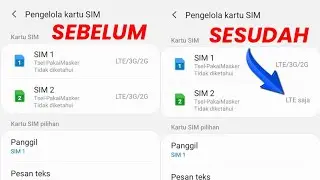 How to change the network only 4g