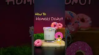Homer's Donut (Cocktail Inspired by The Simpsons)