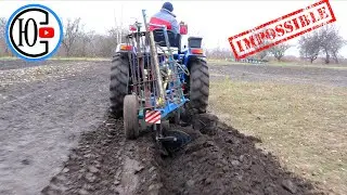 На ЭТО можно смотреть вечно! Осенняя пахота перед снегом!!!