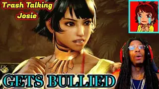 Trash Talking Troll Gets DESTROYED Live On Stream | TEKKEN 7 Julia Chang Gameplay PSN, Rank Match