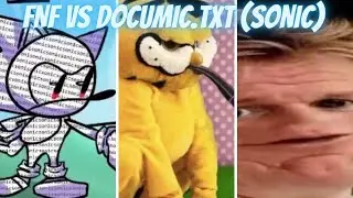 FNF vs Documic.txt (Sonic) 