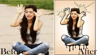 Splatter Effect ll Dripping Effect || Photoshop Editing Tutorial