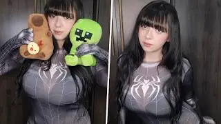 LA SPIDERGIRL ENTRA A TU CUARTO A LAS 3 AM..😈😳 ASMR