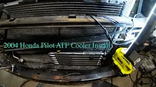 Enhance Your Honda Pilot's Transmission Lifespan: Installing a Hayden 404 Transmission Cooler.