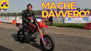 Honda CRF 450RX Supermoto | Prova in Pista