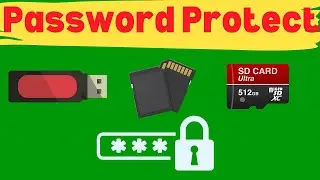 How Password Protected Pen Drive/HDD/SD Card