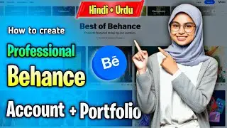 How to create account on behance in 2024| How to create portfolio on behance in 2024