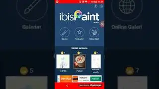 ibis paint x manzara yapımı;? kolay