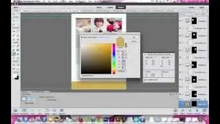 Editing a Template in Adobe Photoshop 12
