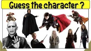 Guess the Harry Potter characters in 3 secs ? only true fans can answer