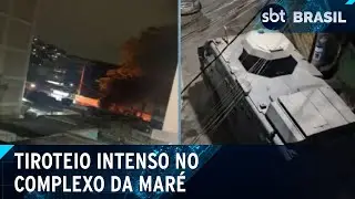 RJ: Operação policial na Maré tem tiroteio intenso e deixa três mortos | SBT Brasil (03/09/24)