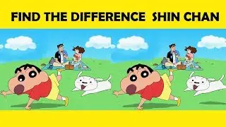 Find Shinchan | Find The Different | Spot The Difference |  Shinchan Episode | Brain games