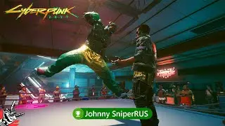 Cyberpunk 2077 │Часть 101│● Кровь и кость ● Все бои ● прохождение на XboxOneX