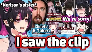 Nerissa's Sister responds to the Asmongold Clip... 【Nerissa / Hololive EN】