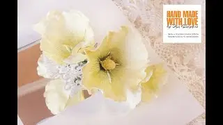 ProFom/ПроФом/Гребень с Мальвой из фоамирана. МК Ольги Давыдовой. Запись вебинара.Часть 2