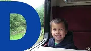 The Alphabet Train | Learn the Letter D | Fun ABC Learning with Bullet Train for Children