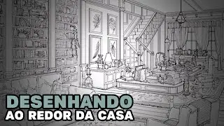 Faça Esse Exercício! - Desenhe ao Redor da sua Casa