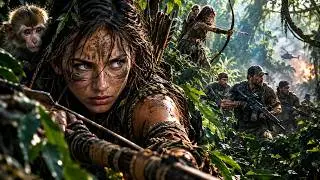 Mercenaries Think She Has Nowhere to Run—But the Jungle Becomes Her Killing Ground!