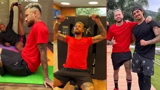 neymarjr Jr training in Brazil ♥️😍 #football #neymarjr