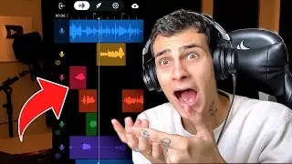 O BANDLAB TA MUITO AVANÇADO! Reagindo ao um trap feito no celular!