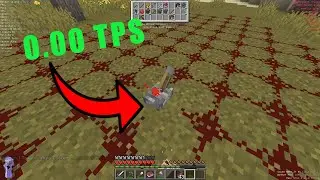 Crashing a TINY p2w Minecraft server with the SMALLEST lag machine