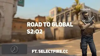 Road To Global S2 O2 | Legit Cheating CS:GO | ft. selectfire.cc