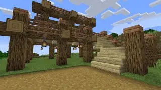 Incep noua casa de pe minecraft si ferma de iron!