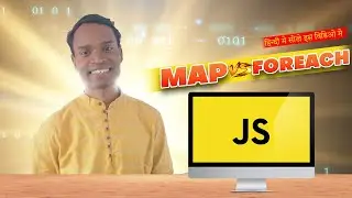 What is MAP() & Foreach() function in JavaScript | Difference between Map & Foreach method | @yesuus