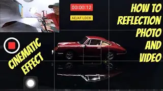 Tutorial diecast photo and video reflection and cinematic with artifical light