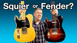 Squier Classic Vibe vs Fender American Professional II Telecaster : Which Would You Get?