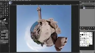 New G'MIC filter 'Deformations / Stereographic projection'