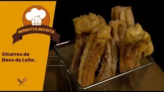 CHURROS CASEIRO FÁCIL E SEM OVO | BENDITTA RECEITA