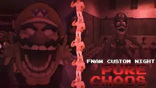 (2/16) Pure Chaos foi uma grande bostenga velha | Five Nights at Wario's Custom Night