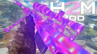 HOW TO GET CUSTOM CAMOS & CUSTOM BACKGROUND ON H2M (EASY!)