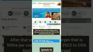 Submission of IGNOU Online Exam Form STARTED for June 2023 TEE