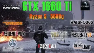 GTX 1660 Ti + Ryzen 5 5600g - Test en 10 Juegos - Todavía una buena opción