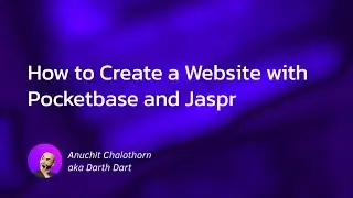 Dart แบบ Dart Dart EP194 : How to Create a Website with Pocketbase and Jaspr