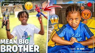 Mean BIG BROTHER Makes LITTLE BROTHER Upset