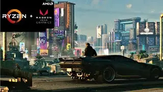 Cyberpunk 2077 - Ryzen 3 2200G Vega 8 (OC) [Patch 1.6]