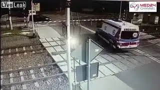 Tragico incidente in Polonia: ambulanza travolta da un treno