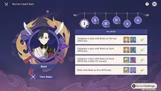 Warrior's Spirit Duel Stage 1 | Genshin Impact