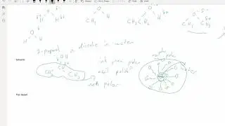 Alcohols and Ethers Properties and Reactions